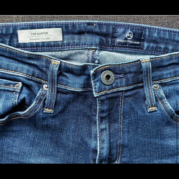 AG Adriano Goldschmied The Harper Essential Straight Jeans - Picture 3 of 11